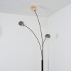 Nikkala Golvlampa Krom, Svart, 3-ljuskällor