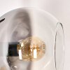 Koyoto Golvlampa 31 cm Amber, Klart, Rökfärger, 5-ljuskällor