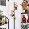 Koyoto Golvlampa 31 cm Amber, Krom, Rökfärger, 5-ljuskällor