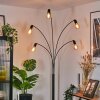 Codecreo Golvlampa Svart, 5-ljuskällor
