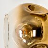 Ripoll Golvlampa Guld, Klart, 5-ljuskällor