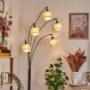 Sabadim Golvlampa Svart, 5-ljuskällor