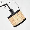 Ramila Golvlampa Krom, Svart, 5-ljuskällor