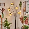 Chellas Golvlampa Krom, Svart, 5-ljuskällor