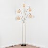 Cavaca Golvlampa Nickel matt, Svart, 5-ljuskällor
