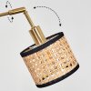 Ramila Golvlampa Mässing, Svart, 5-ljuskällor