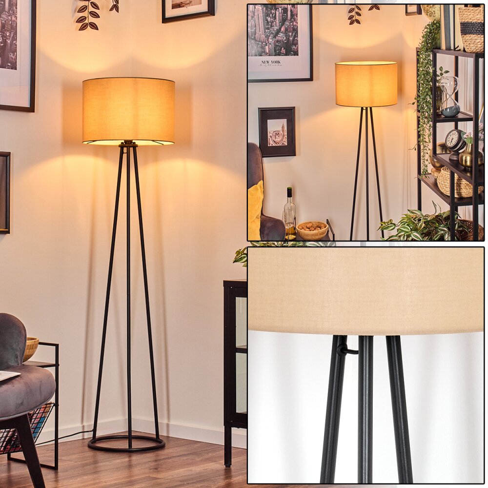 Soungou Golvlampa Svart, 1-ljuskällor main product photo