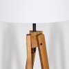 Soungou Golvlampa Naturfärger, Svart, 1-ljuskällor