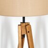 Soungou Golvlampa Naturfärger, Svart, 1-ljuskällor