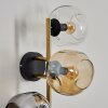 Ripoll kullampa, Vägglampa Guld, Svart, 3-ljuskällor