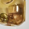 Ripoll kullampa, Vägglampa Guld, Svart, 3-ljuskällor