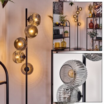 Ripoll Golvlampa Rökfärger, 5-ljuskällor Ripoll Golvlampa Rökfärger, 5-ljuskällor