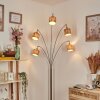 Granja Golvlampa Nickel matt, Svart, 5-ljuskällor