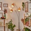 Granja Golvlampa Nickel matt, Svart, 3-ljuskällor