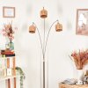 Granja Golvlampa Nickel matt, Svart, 3-ljuskällor