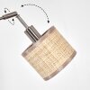 Sabadim Golvlampa Nickel matt, Svart, 3-ljuskällor