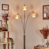 Cavaca Golvlampa Nickel matt, Svart, 3-ljuskällor