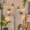 Bassagoda Golvlampa Svart, 5-ljuskällor