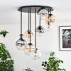 Gastor Taklampa, kullampa 57 cm Amber, Klart, Rökfärger, 9-ljuskällor