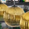 Koyoto Pendellampa, kullampa, Pendelbelysning Guld, Klart, 4-ljuskällor
