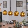 Ripoll Pendellampa, kullampa, Pendelbelysning Guld, 4-ljuskällor