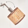 Barcos Golvlampa Nickel matt, Svart, 3-ljuskällor