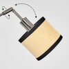 Chellas Golvlampa Nickel matt, Svart, 3-ljuskällor