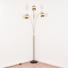 Chellas Golvlampa Nickel matt, Svart, 3-ljuskällor