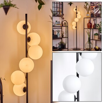 Gastor Golvlampa Vit, 6-ljuskällor