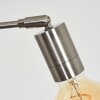 Codecreo Golvlampa Nickel matt, Svart, 5-ljuskällor