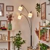 Bassagoda Golvlampa Svart, 3-ljuskällor