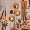 Ripoll kullampa, Vägglampa Guld, Svart, 3-ljuskällor
