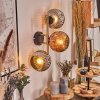 Ripoll kullampa, Vägglampa Guld, Svart, 3-ljuskällor