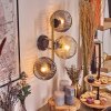Ripoll kullampa, Vägglampa Guld, Svart, 3-ljuskällor Ripoll kullampa, Vägglampa Guld, Svart, 3-ljuskällor