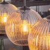 Koyoto Pendellampa, kullampa, Pendelbelysning Amber, Klart, 4-ljuskällor