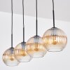Koyoto Pendellampa, kullampa, Pendelbelysning Amber, Klart, 4-ljuskällor