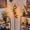 Koyoto Golvlampa Guld, Klart, 4-ljuskällor