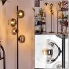 Koyoto Golvlampa Krom, Klart, Rökfärger, 4-ljuskällor