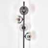 Koyoto Golvlampa Krom, Klart, Rökfärger, 4-ljuskällor