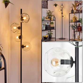 Ripoll Golvlampa Klart, 4-ljuskällor Ripoll Golvlampa Klart, 4-ljuskällor