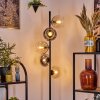 Koyoto Golvlampa Amber, Klart, Rökfärger, 5-ljuskällor