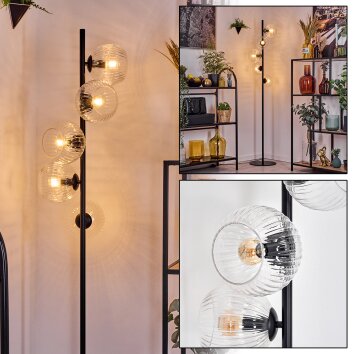 Koyoto Golvlampa 31 cm Klart, 5-ljuskällor Koyoto Golvlampa 31 cm Klart, 5-ljuskällor
