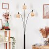 Cavaca Golvlampa Svart, 3-ljuskällor