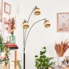 Chellas Golvlampa Krom, Svart, 3-ljuskällor
