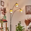 Chellas Golvlampa Krom, Svart, 3-ljuskällor