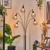 Yaak Golvlampa Svart, 5-ljuskällor