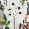 Bassagoda Golvlampa Krom, Svart, 5-ljuskällor
