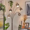 Bassagoda Golvlampa Krom, Svart, 5-ljuskällor
