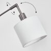 Bassagoda Golvlampa Nickel matt, Svart, 5-ljuskällor