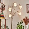 Bassagoda Golvlampa Mässing, Svart, 5-ljuskällor